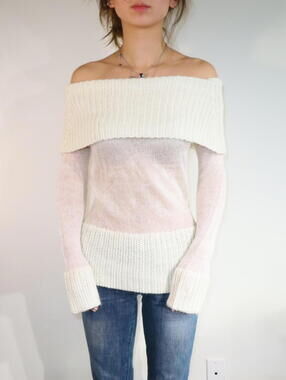 Guess Women's White Sweatshirt
